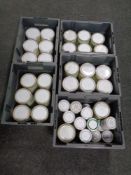 Five crates containing Everlong Superior chalk paints