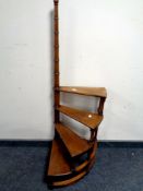 A set of Victorian style library steps