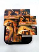 Six Matchbox Models of Yesteryear fire engine series, die cast vehicles, boxed,