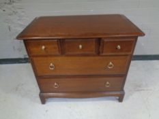 A Stag Minstrel five drawer chest
