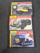 Three boxed Heller kits,