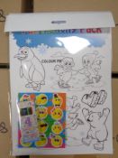 A box containing a quantity of activity packs