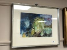 Continental school : Abstract watercolour,