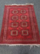 A Bokhara rug, Afghanistan,