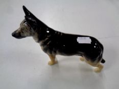 A Beswick figure of a German Shepherd Ulrich of Brittas