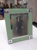 An Art Deco photo frame