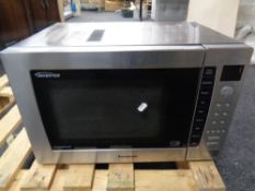 A Panasonic invertor microwave