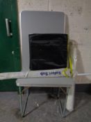 Two folding multi purpose tables,