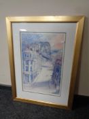 A Roy Francis Kirton signed limited edition print, The Tyne Bridge, 17 of 375,