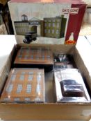 A Lledo Days Gone Brewing in Britain scammell six wheel box van with tin plate brewery,