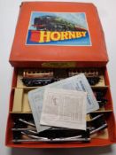 A Hornby O Gauge clockwork M 1 Passenger train set,