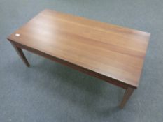 A contemporary coffee table