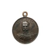 A bronze Boer War medal dated 1900 