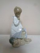 A Lladro figure, Guardian Angel,