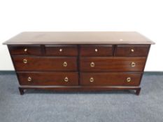 A Stag Minstrel eight drawer chest