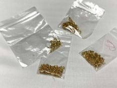 A bag of jeweller's findings