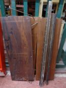 A 20th century modular shelving unit (dismantled)