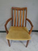 A 20th century teak G Plan ladder back chair
