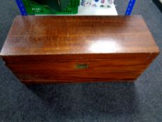 A plywood storage box