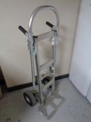 An aluminium sack barrow