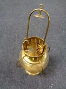 A Fregatten Jylland reproduction brass ship's lantern No.