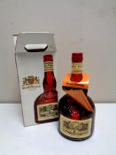 A vintage bottle of Le Grand Marnier,