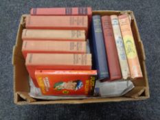 Ten 20th century Richmal Crompton and Frank Richards volumes,