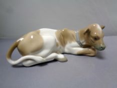 A Lladro figure of a calf