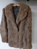 A mink fur coat