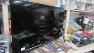 A JVC television with remote. (Collect only) ****Condition report**** 40