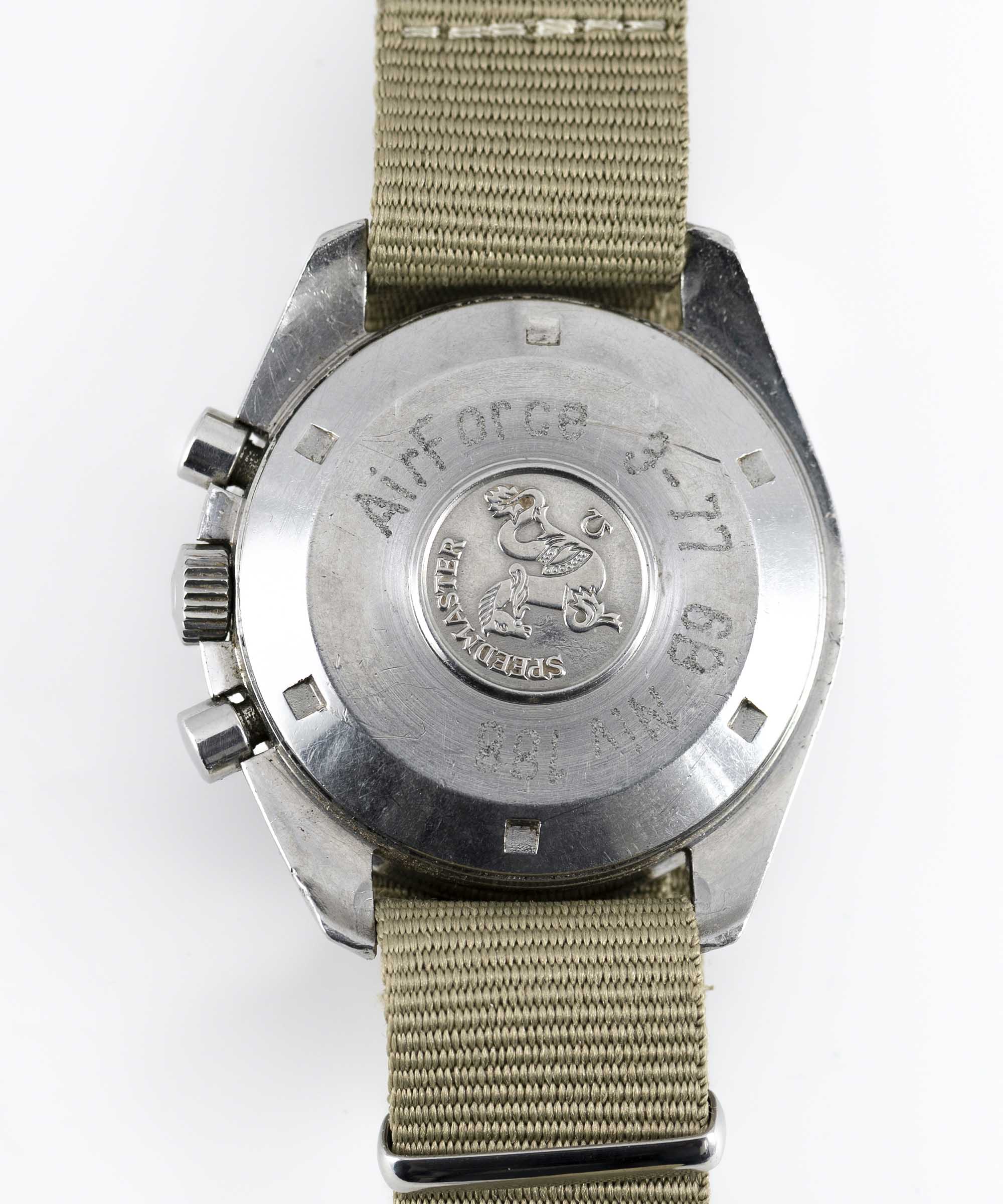 A GENTLEMAN'S STAINLESS STEEL RHODESIAN MILITARY AIR FORCE OMEGA SPEEDMASTER PROFESSIONAL - Image 2 of 9