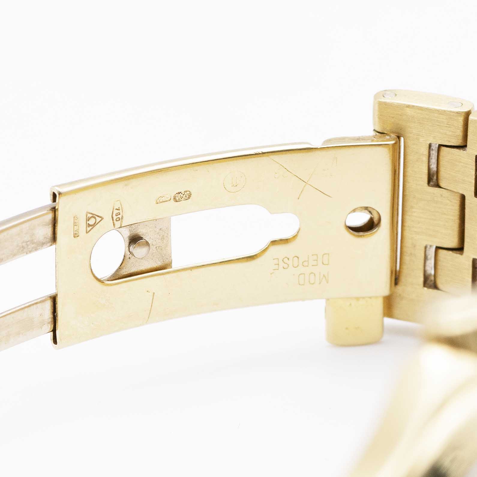 A GENTLEMAN'S 18K SOLID GOLD OMEGA SEAMASTER 120 AUTOMATIC CHRONOMETER BRACELET WATCH CIRCA 1990, - Image 7 of 10