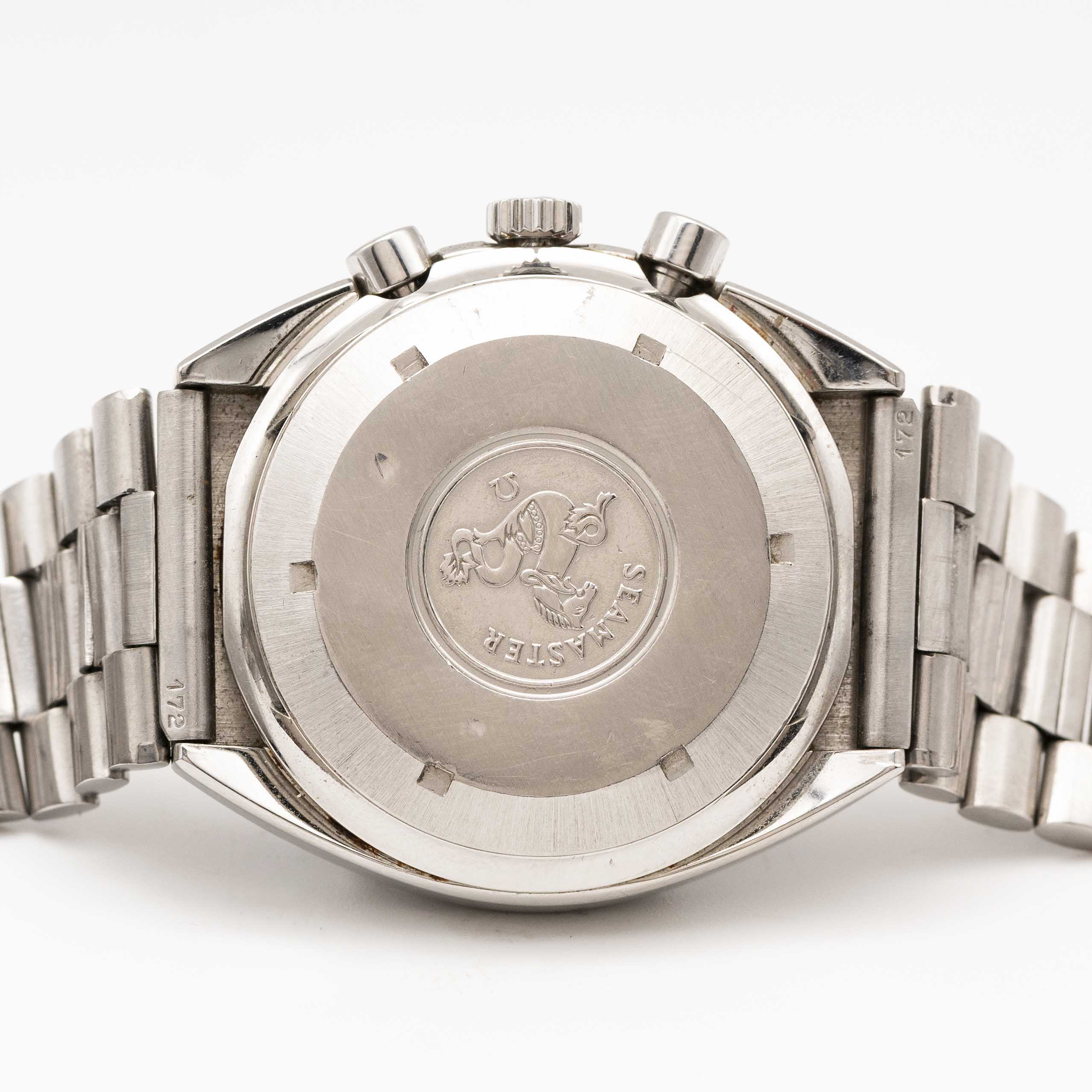 A GENTLEMAN'S STAINLESS STEEL OMEGA SPEEDMASTER PROFESSIONAL MARK 4.5 CHRONOGRAPH BRACELET WATCH - Image 6 of 9