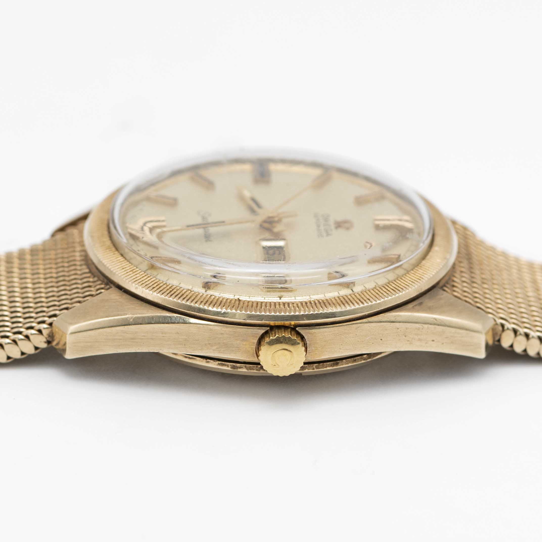 A GENTLEMAN'S SIZE 9CT SOLID GOLD OMEGA SEAMASTER DAY DATE AUTOMATIC BRACELET WATCH CIRCA 1971, REF. - Image 8 of 9