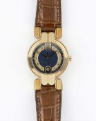 A LADIES 18K SOLID GOLD HARRY WINSTON PREMIER WRIST WATCH CIRCA 1990s,  REF. LQ 27 GL  Movement: