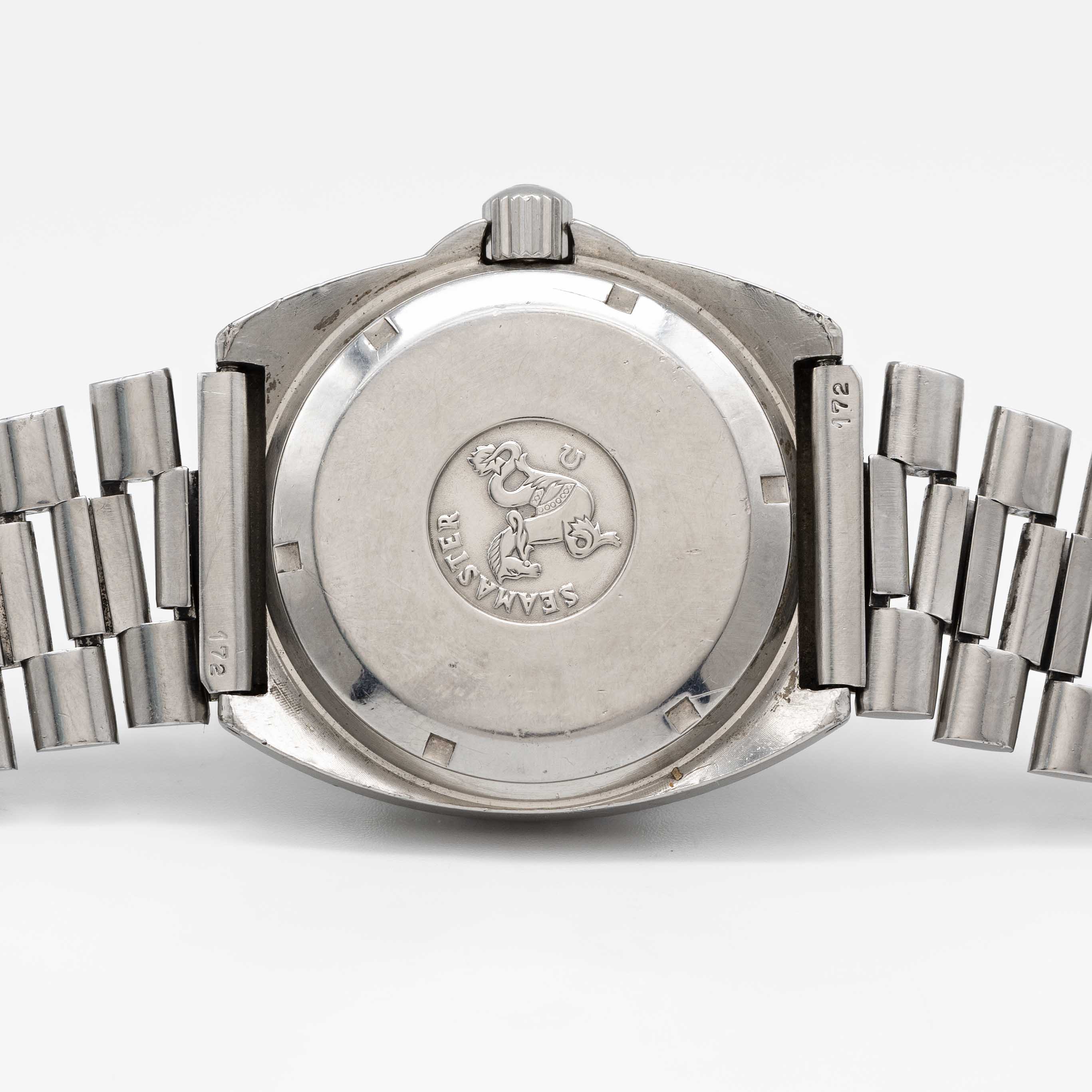 A RARE GENTLEMAN'S STAINLESS STEEL OMEGA SEAMASTER 120M AUTOMATIC "BABY PLOPROF" BRACELET WATCH - Image 6 of 9