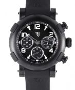 A GENTLEMAN'S CERAMIC ROMAIN JEROME ARRAW MARINE AUTOMATIC CHRONOGRAPH WRIST WATCH DATED 2019, REF.