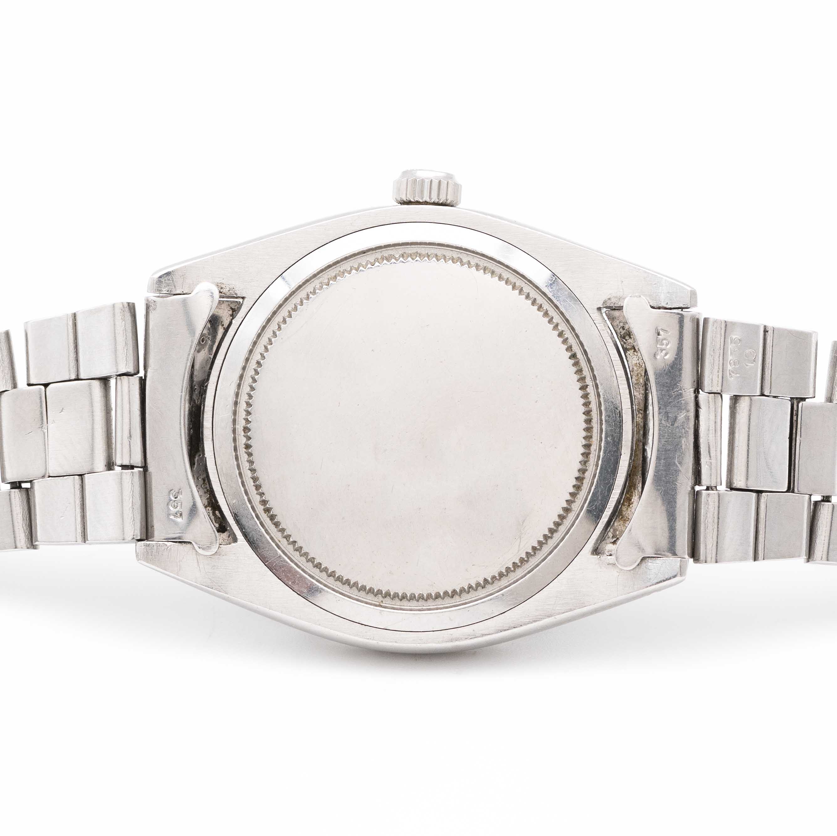 A GENTLEMAN'S STAINLESS STEEL ROLEX OYSTERDATE PRECISION BRACELET WATCH CIRCA 1966, REF. 6694 WITH - Image 6 of 9