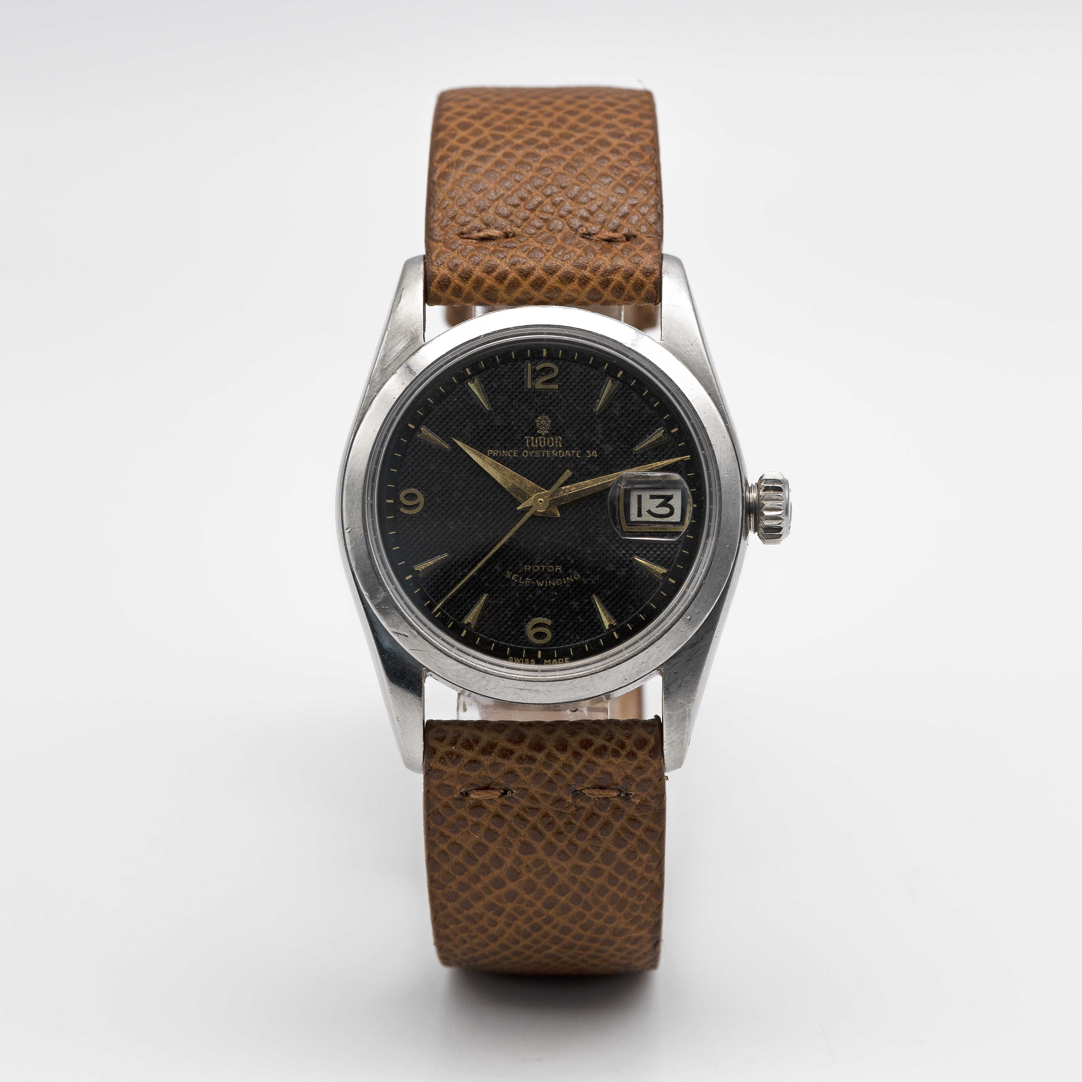 A RARE GENTLEMAN'S STAINLESS STEEL ROLEX TUDOR PRINCE OYSTERDATE 34 WRIST WATCH CIRCA 1950s, REF. - Image 2 of 8