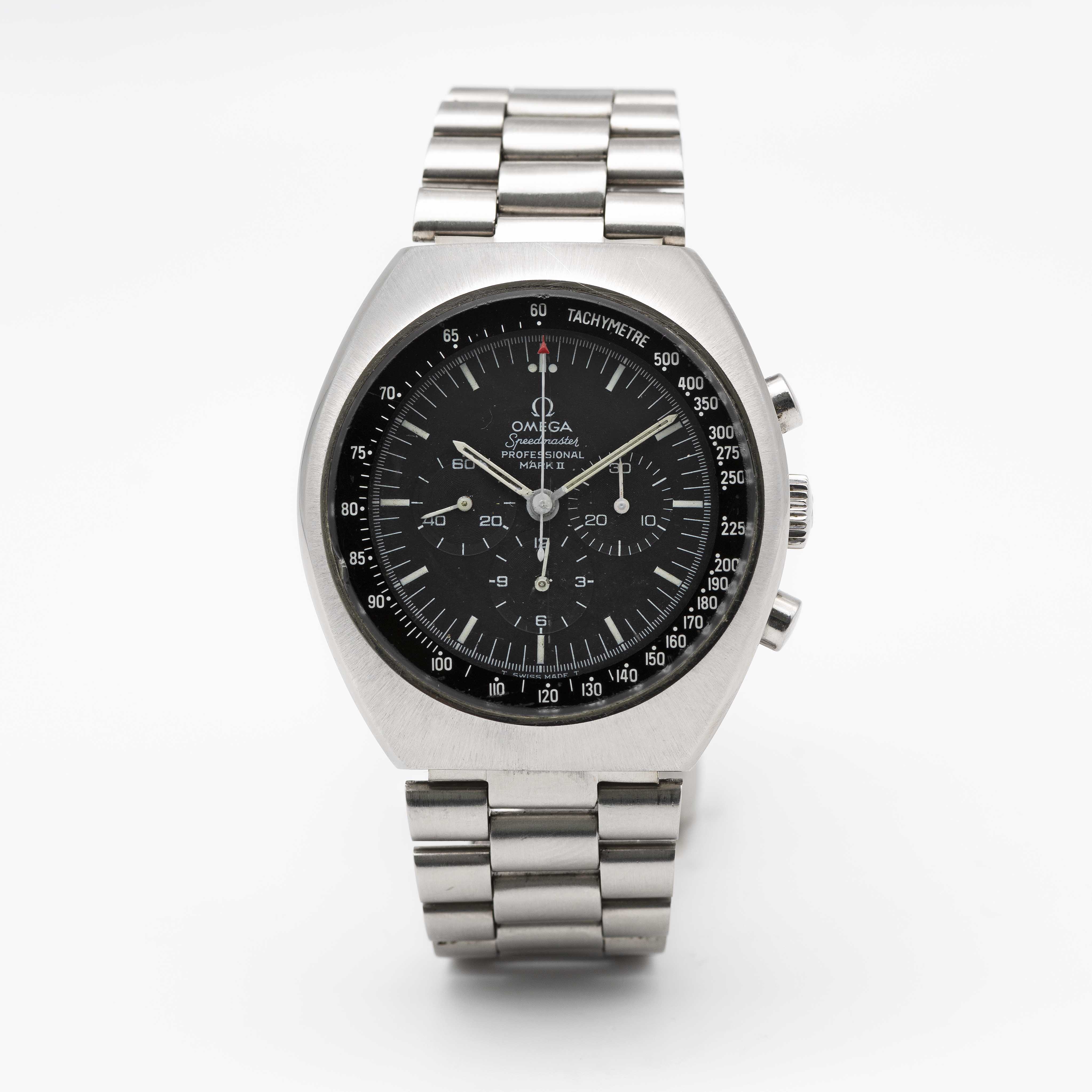 A RARE GENTLEMAN'S STAINLESS STEEL OMEGA SPEEDMASTER PROFESSIONAL MARK II TELESTOP CHRONOGRAPH - Image 2 of 9