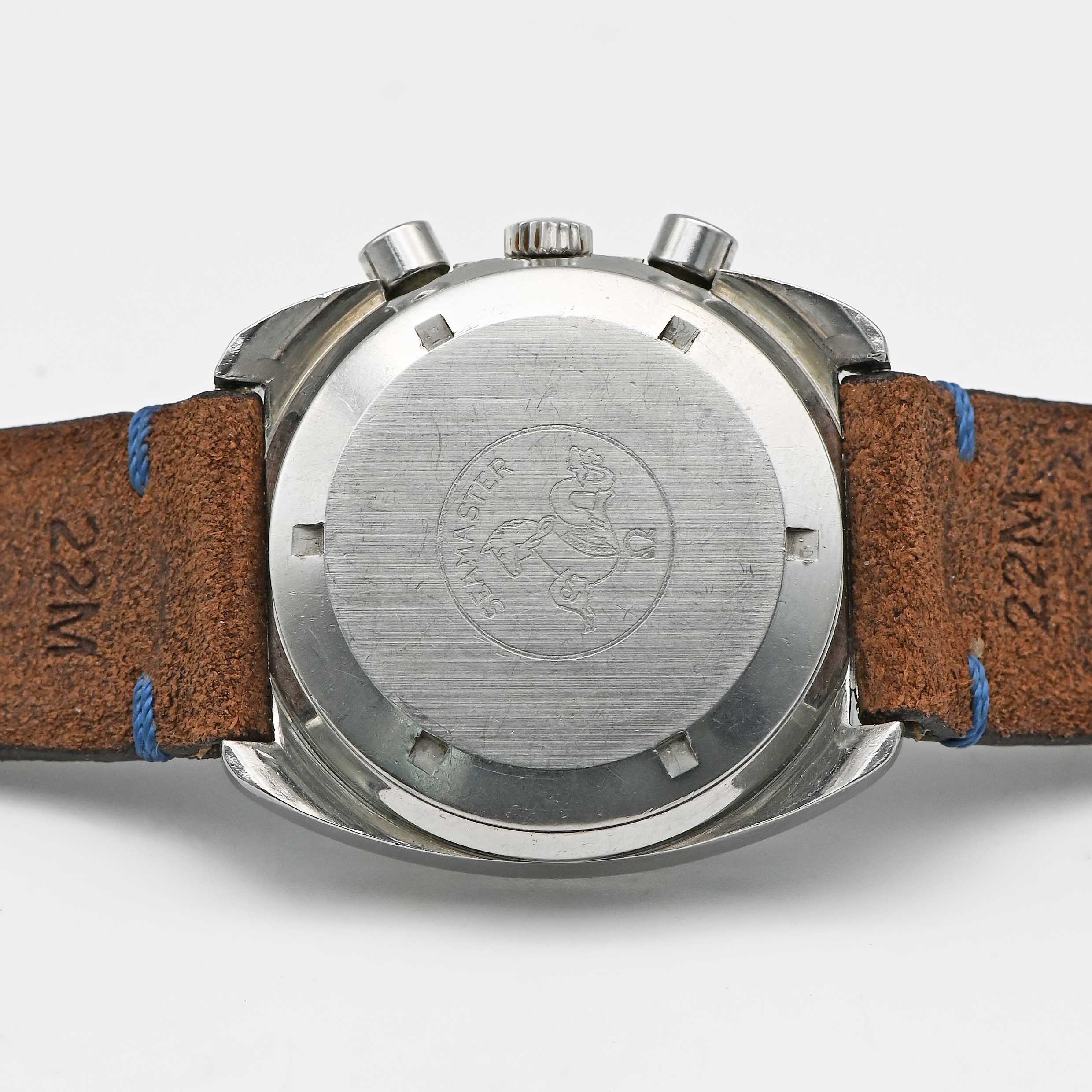 A GENTLEMAN'S STAINLESS STEEL OMEGA SEAMASTER AUTOMATIC CHRONOGRAPH WRIST WATCH CIRCA 1971, REF. - Image 5 of 8