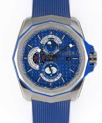 A GENTLEMAN'S TITANIUM CORUM ADMIRAL CUP AC-ONE TIDE AUTOMATIC WRIST WATCH DATED 2017, REF. 277.
