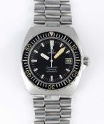 A RARE GENTLEMAN'S STAINLESS STEEL OMEGA SEAMASTER 120M AUTOMATIC 