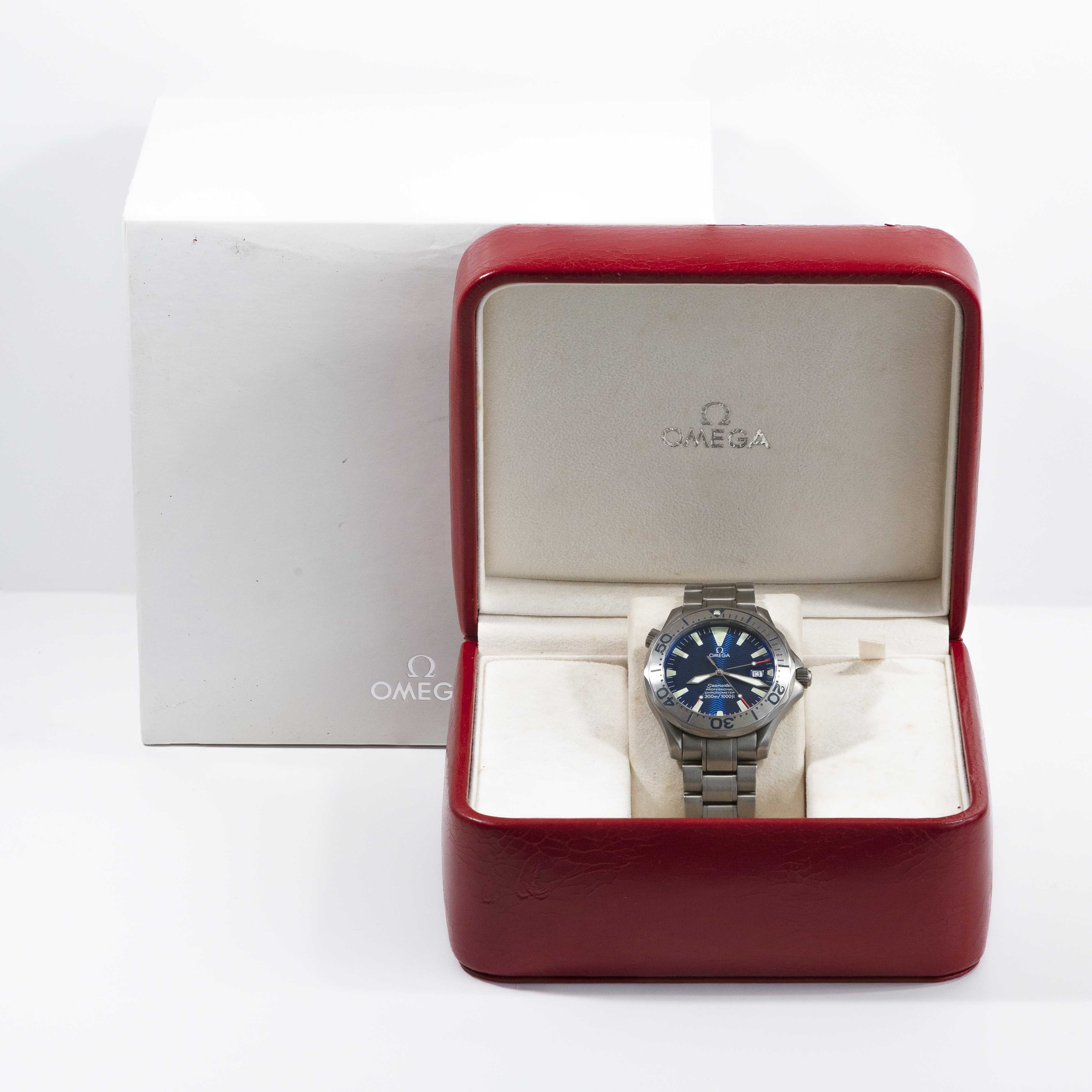 A GENTLEMAN'S TITANIUM OMEGA SEAMASTER TI-930 AUTOMATIC CHRONOMETER BRACELET WATCH CIRCA 2000s, REF. - Image 9 of 9