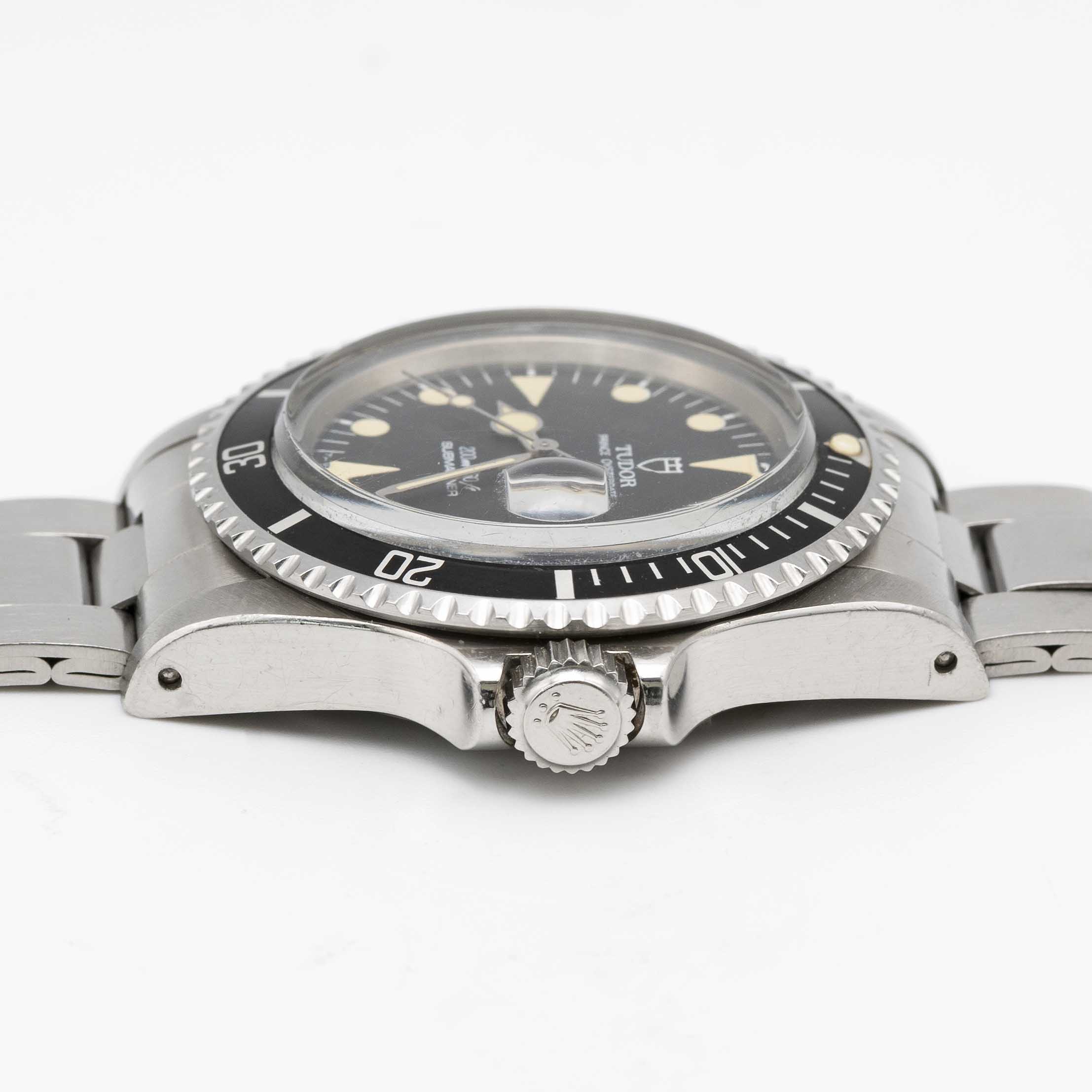 A GENTLEMAN'S STAINLESS STEEL ROLEX TUDOR PRINCE OYSTERDATE "LOLLIPOP" SUBMARINER BRACELET WATCH - Image 10 of 12