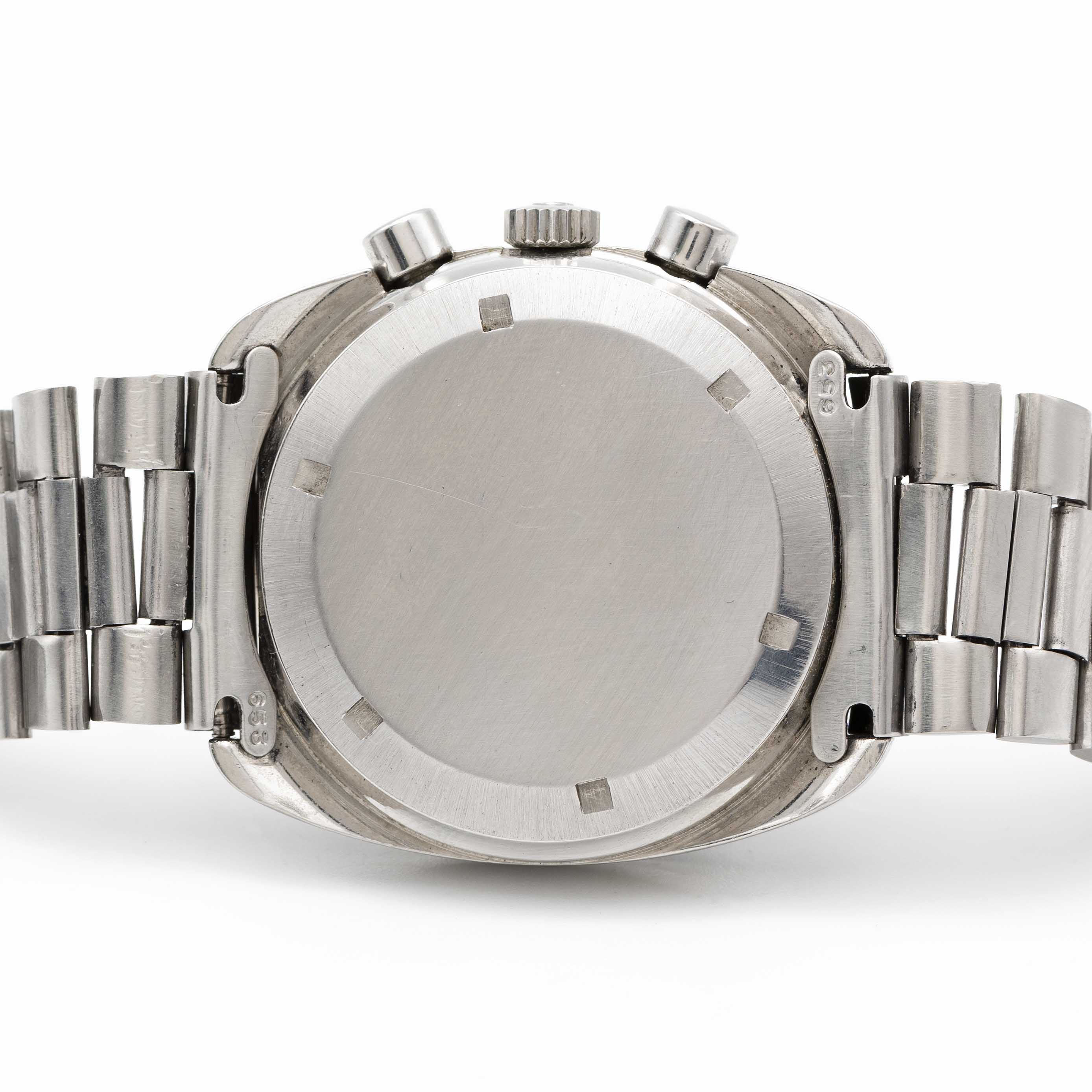 A GENTLEMAN'S STAINLESS STEEL OMEGA SEAMASTER AUTOMATIC CHRONOGRAPH BRACELET WATCH CIRCA 1973, - Image 6 of 9