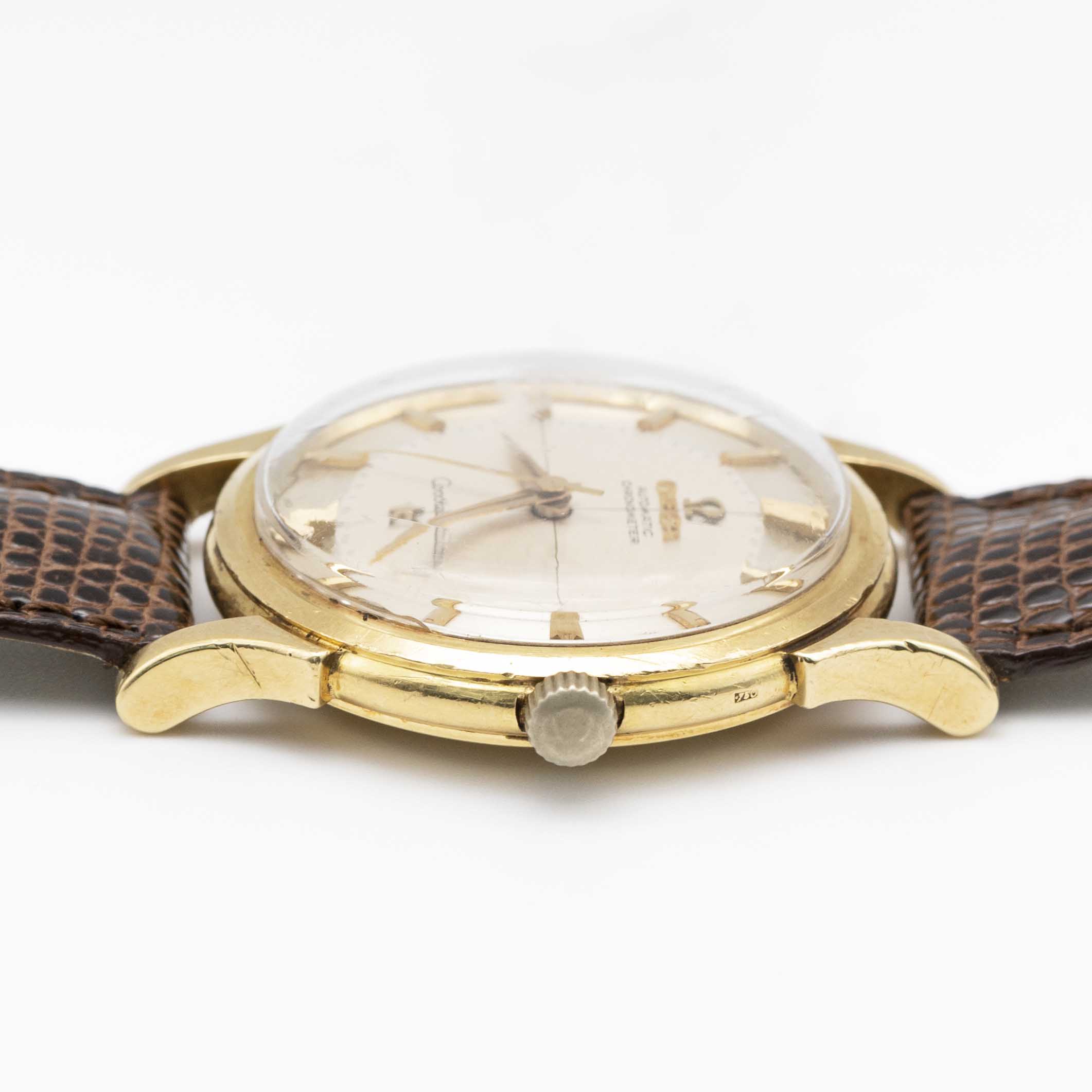 A GENTLEMAN'S 18K SOLID YELLOW GOLD OMEGA CONSTELLATION AUTOMATIC CHRONOMETER WRIST WATCH CIRCA - Image 8 of 9