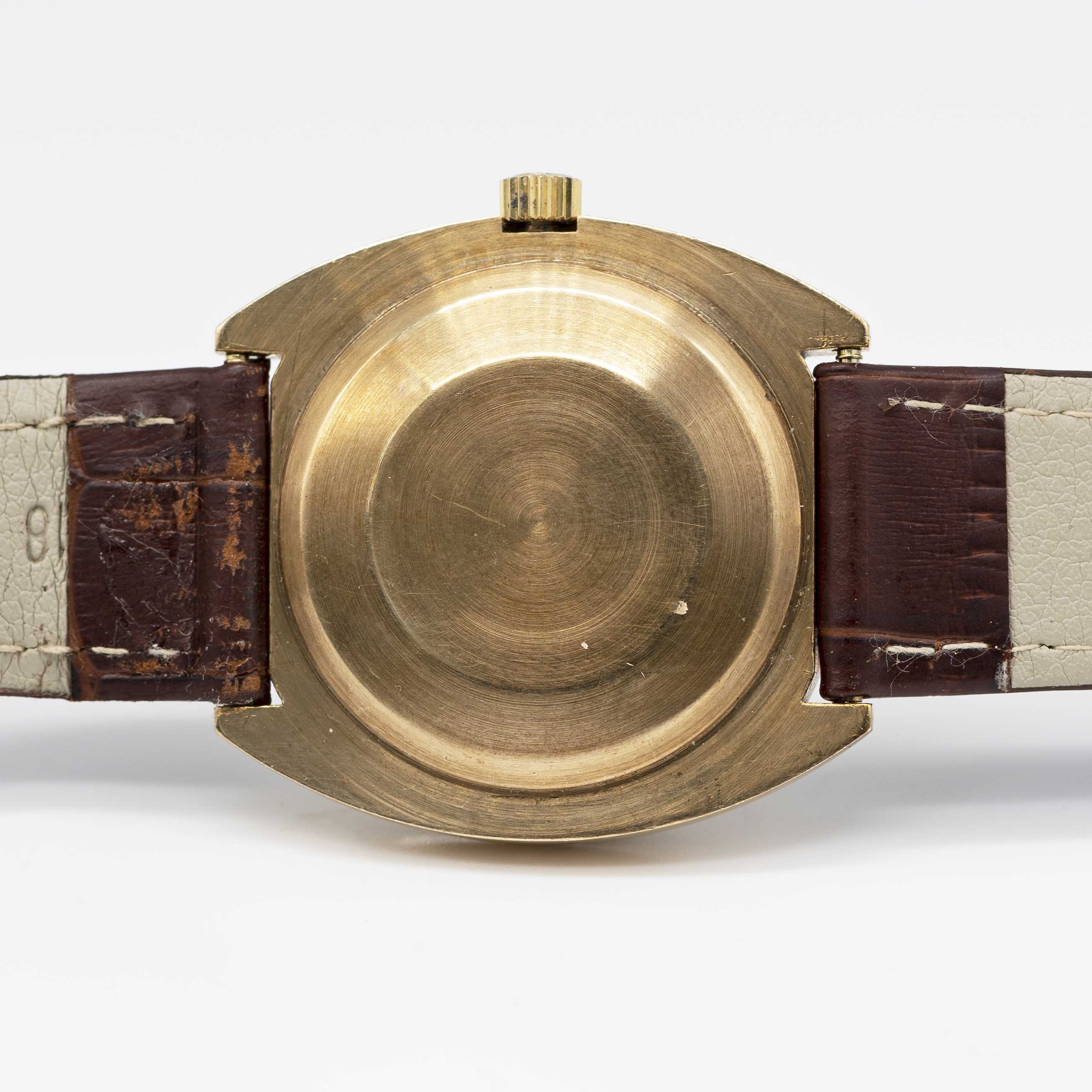 A GENTLEMAN'S 9CT SOLID GOLD LONGINES ADMIRAL "5 STAR" AUTOMATIC WRIST WATCH CIRCA 1970, WITH - Image 5 of 7