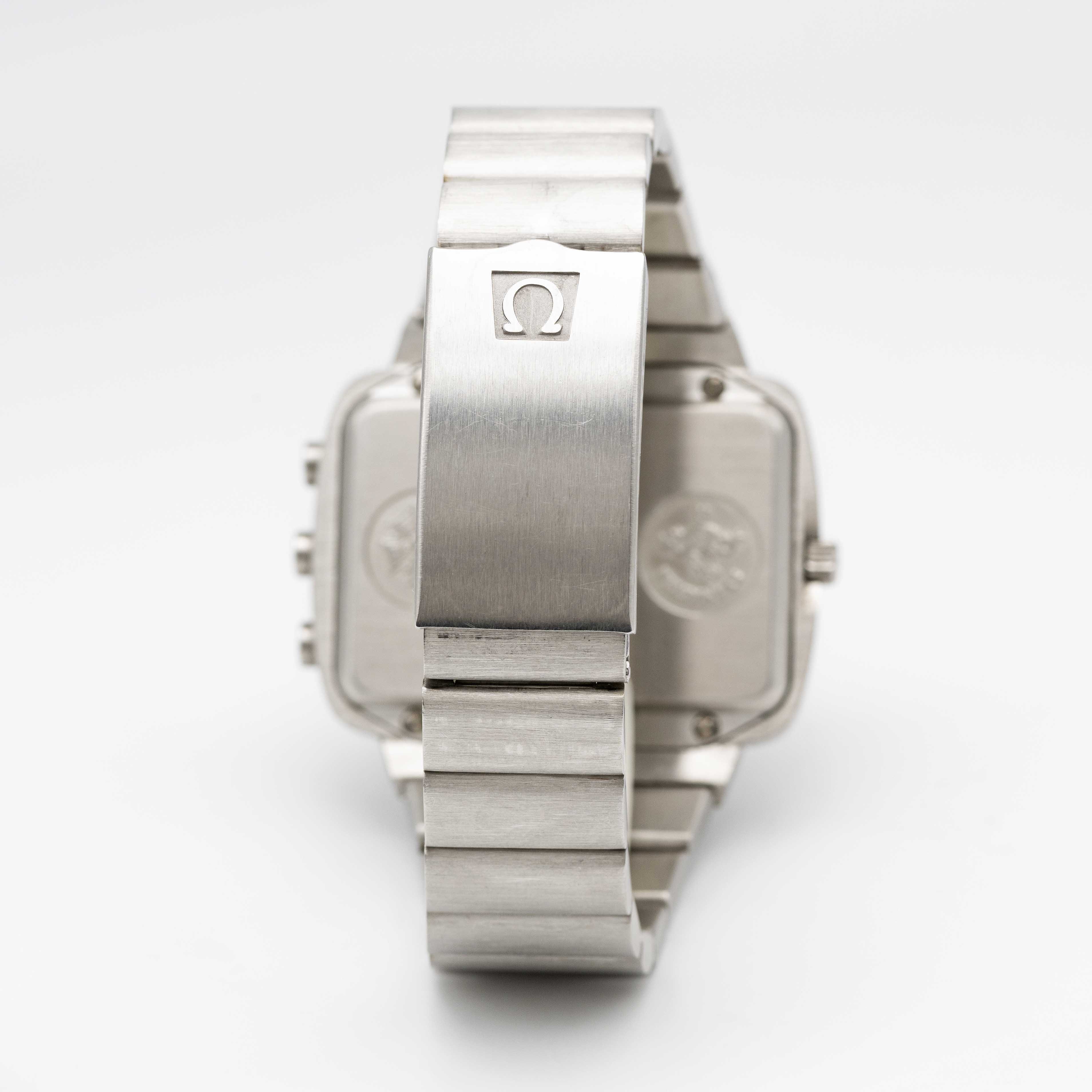 A GENTLEMAN'S STAINLESS STEEL OMEGA SEAMASTER MONTREAL "SCOREBOARD" CHRONO-QUARTZ BRACELET WATCH - Image 5 of 8