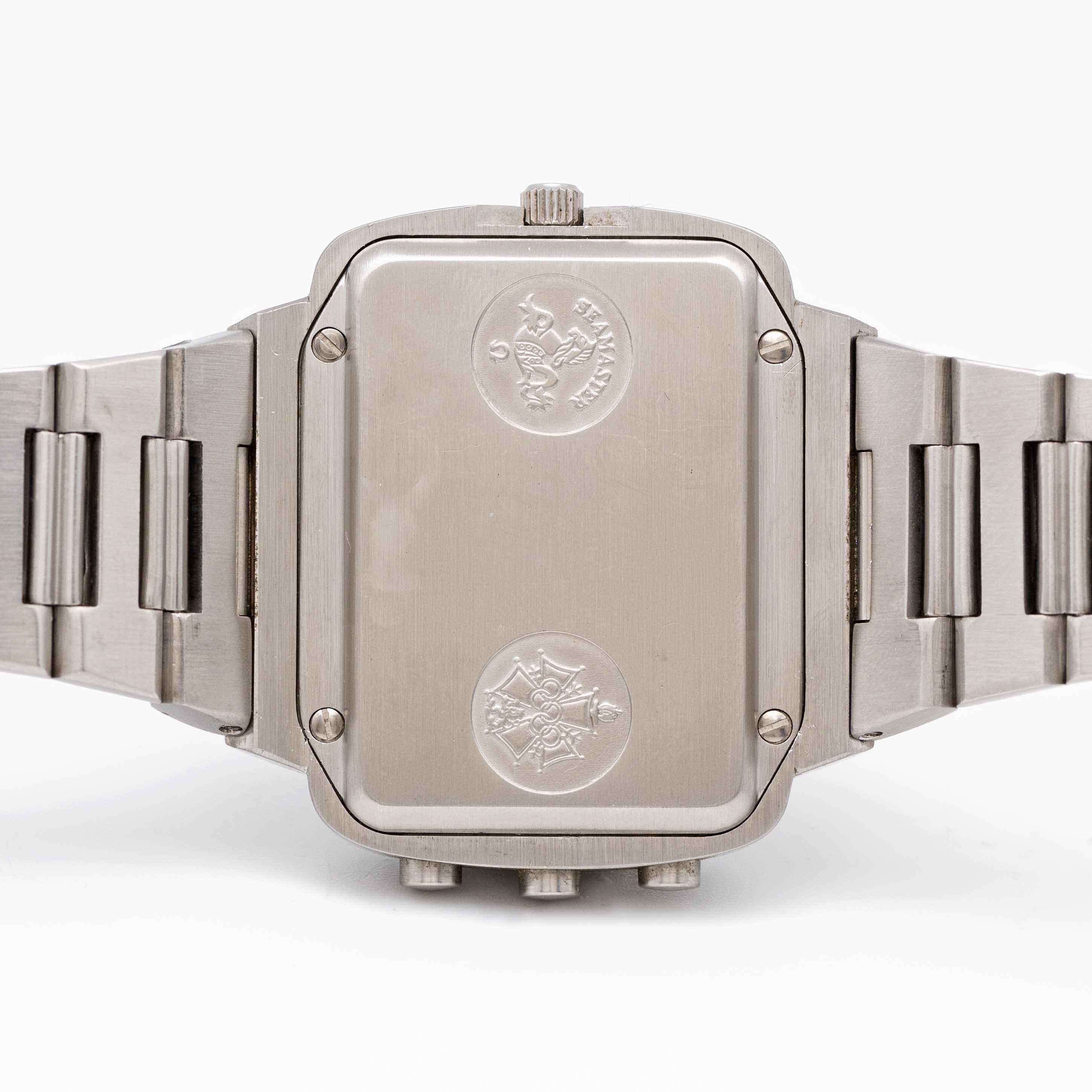 A GENTLEMAN'S STAINLESS STEEL OMEGA SEAMASTER MONTREAL "SCOREBOARD" CHRONO-QUARTZ BRACELET WATCH - Image 6 of 8